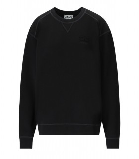 SWEAT-SHIRT OVERSIZE ISOLI NOIR GANNI