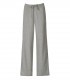GANNI ISOLI MELANGEGRAUE WIDE LEG HOSE