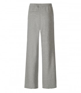 PANTALON WIDE LEG ISOLI GRIS CHINÉ GANNI