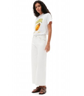 T-SHIRT RELAXED PEACH BIANCA GANNI