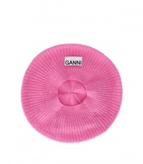 BOINA EN LANA ROSA GANNI