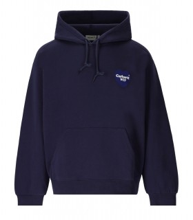 CARHARTT WIP HEART BLAUW HOODIE