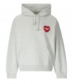CARHARTT WIP HEART MÉLANGE GREY HOODIE