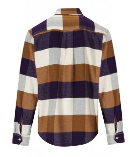 CARHARTT WIP L/S LYMAN PAARS TABAK OVERSHIRT