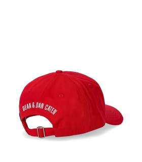 GORRA DE BASEBALL LOGO ROJA DSQUARED2