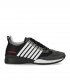 ZAPATILLA LEGENDARY NEGRO GRIS DSQUARED2