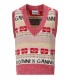 GANNI GRAPHIC VEELKLEURIGE VEST