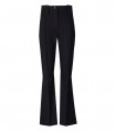 PANTALONE FLARE GESSATO BLU GANNI