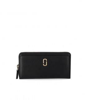 MARC JACOBS THE J MARC CONTINENTAL SCHWARZE BRIEFTASCHE
