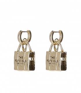 MARC JACOBS THE TOTE BAG GOLDENE OHRRINGE