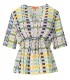 TOP GABRIEL MICRO CHECK MULTICOLORE STINE GOYA