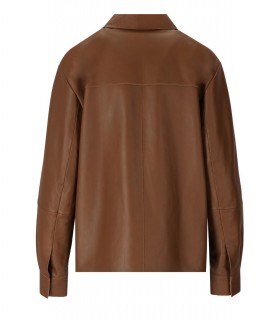 VESTE CHEMISE DCLASSE MARRON MAX MARA WEEKEND