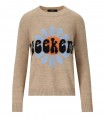 MAX MARA WEEKEND TOSCANA BEIGE CREWNECK JUMPER