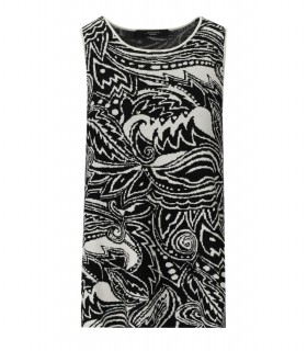 MAX MARA WEEKEND CARMINE SCHWARZ UND WEISS T-SHIRT