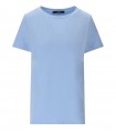 MAX MARA WEEKEND MULTIB LIGHT BLUE T-SHIRT