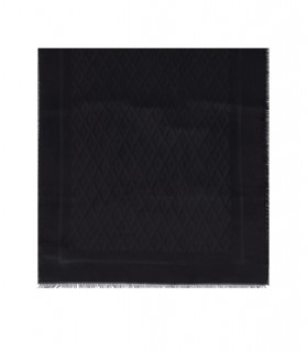 ÉCHARPE AVEC LOGO NOIRE ELISABETTA FRANCHI