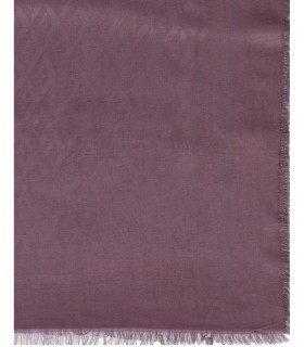 ELISABETTA FRANCHI CANDY VIOLET SCARF WITH LOGO