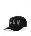 DSQUARED2 ICON EVENING ZWART BASEBALL CAP