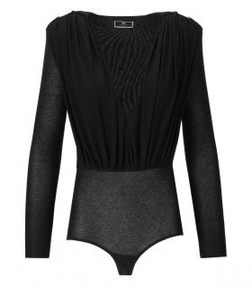 BODY DRAPPEGGIATO NERO ELISABETTA FRANCHI