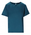 MAX MARA WEEKEND GILBERT TEAL BLOUSE