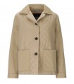 MAX MARA WEEKEND SACCO BEIGE GEVOERDE JAS