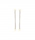 ELISABETTA FRANCHI GOLD EARRINGS WITH CHAIN
