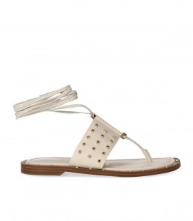 SANDALE PLATE JAGGER CRÈME MICHAEL KORS