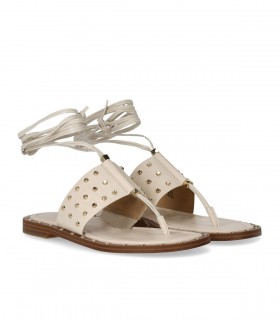 SANDALE PLATE JAGGER CRÈME MICHAEL KORS