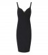 ELISABETTA FRANCHI BLACK SHEATH DRESS