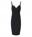 ELISABETTA FRANCHI BLACK SHEATH DRESS