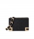 BORSA A TRACOLLA MONOGRAM NERA ELISABETTA FRANCHI