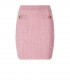 ELISABETTA FRANCHI ROZE JACQUARD ROK