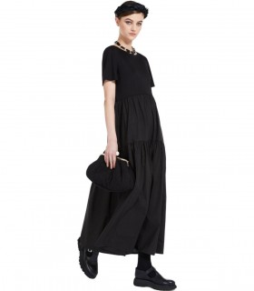 MAX MARA WEEKEND PALMIRA ZWART JURK