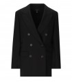 VESTE À DOUBLE BOUTONNAGE YARDEN NOIRE MAX MARA WEEKEND