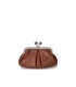 POCHETTE PASTICCINO PRATI SMALL MARRON MAX MARA WEEKEND