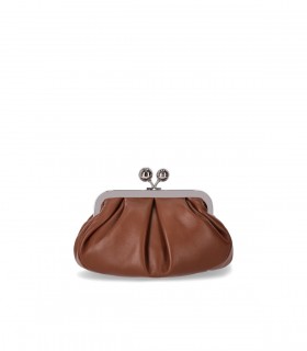 CLUTCH PASTICCINO PRATI SMALL CUOIO MAX MARA WEEKEND
