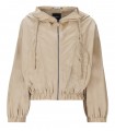 MAX MARA WEEKEND MAIELLA BEIGE KURZE KAPUZENJACKE