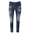 DSQUARED2 SKATER MEDIUM BLAUWE JEANS