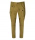 PANTALON CHINO SEXY CARGO VERT DSQUARED2