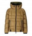 DSQUARED2 PUFF BEIGE HOODED PUFFER