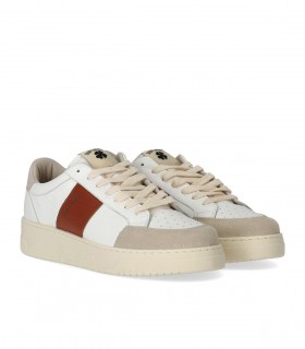 ZAPATILLA SAIL BLANCO MARRÓN SAINT SNEAKERS