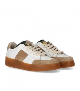 ZAPATILLA SAIL CLUB BLANCO TAUPE SAINT SNEAKERS