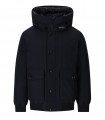 WOOLRICH POLAR BLUE BOMBER JACKET