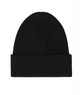 GORRO CANALÉ NEGRO WOOLRICH
