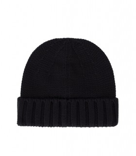 BONNET AVEC LOGO NOIR WOOLRICH