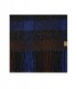 WOOLRICH BUFFALO CHECK BLUE BROWN SCARF