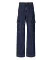 MAX MARA WEEKEND CALIFFO DONKERBRUINE CARGO JEANS
