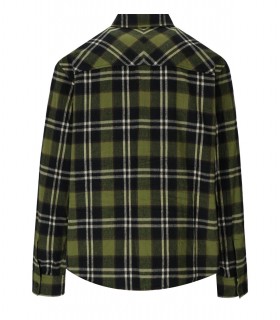 DSQUARED2 REGULAR TARTAN GREEN SHIRT