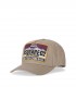 DSQUARED2 BEIGE BASEBALLMÜTZE MIT PATCH