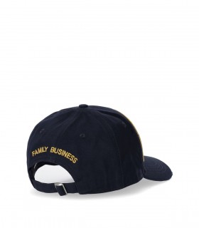 GORRA DE BASEBALL CON PARCHE AZUL MARINO DSQUARED2